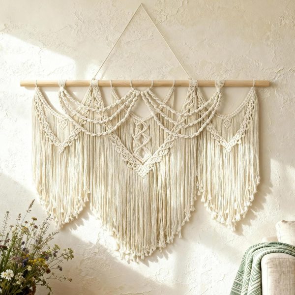 Large woven tapestry